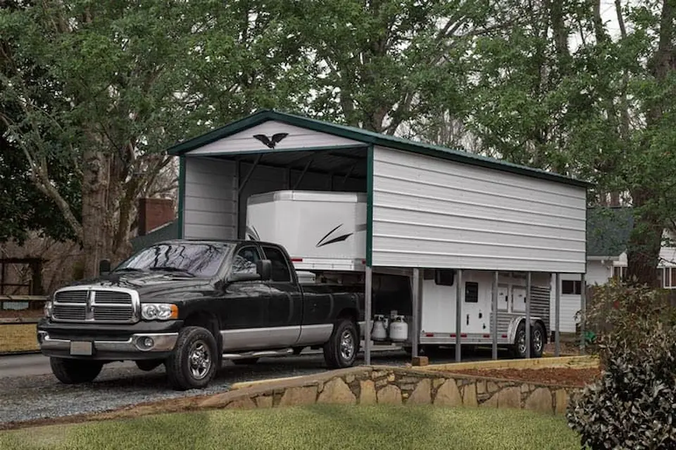 a-frame rv carport