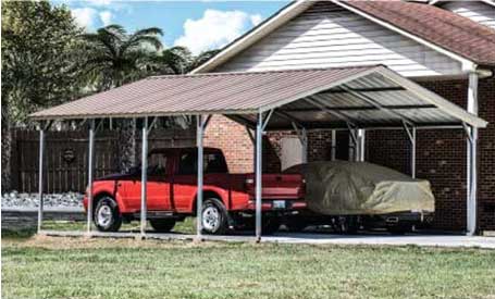 Vertical Roof Carports