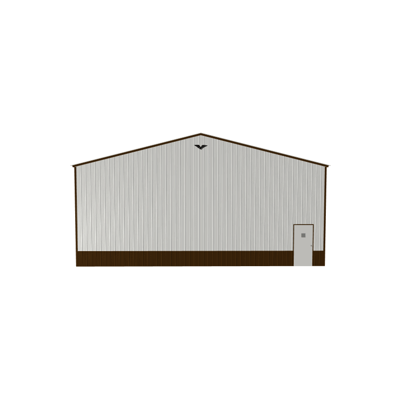 40x70x16 Vertical Roof Commercial Building