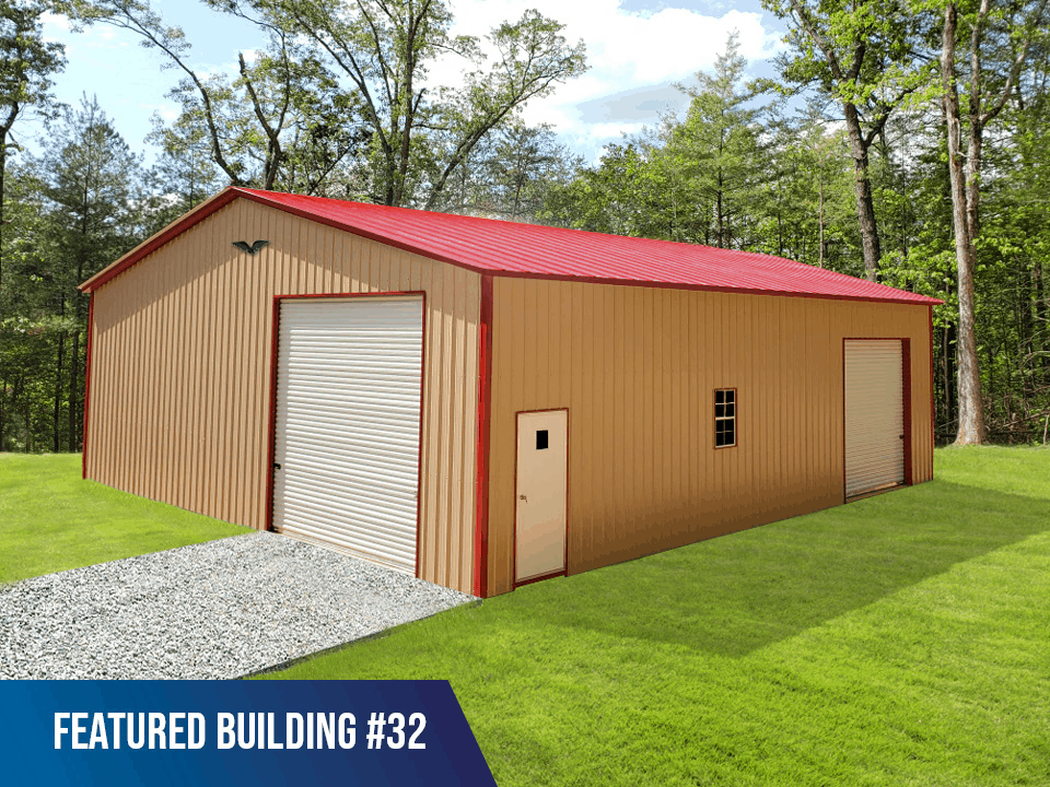 40x50x13 Vertical Roof Commercial