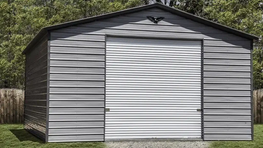 Vertical Roof Garage