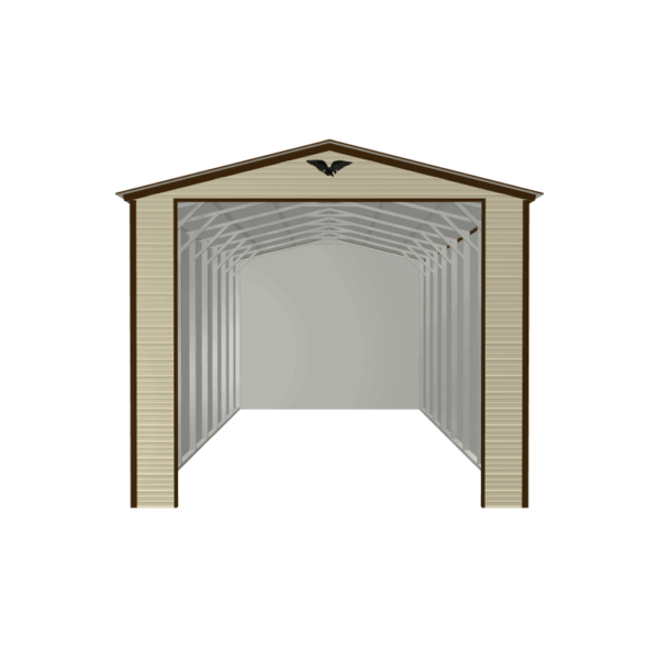 18x40x14 Vertical Roof RV Carport