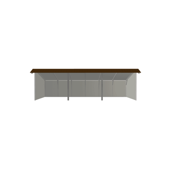 15x30x9/6 Vertical Roof Loafing Shed