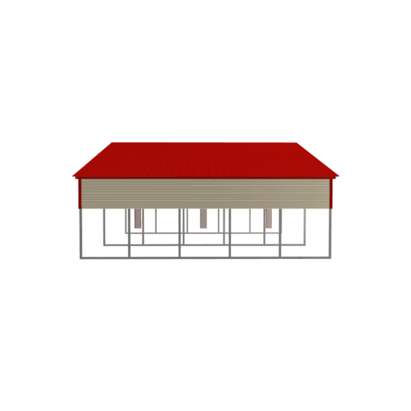 42x25x11/8 Vertical Roof Metal Barn