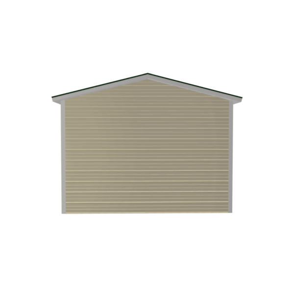 12x30x8 Boxed Eave Metal Carport