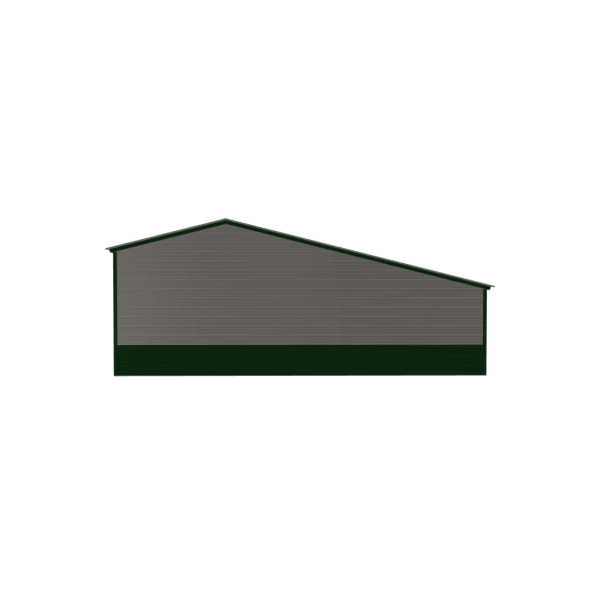 30x30x10/7 Vertical Roof Metal Carport