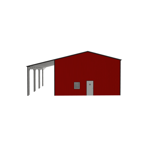 42x50x16/13 Vertical Roof Triple Wide