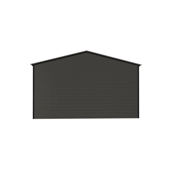 24x40x12 Vertical Roof Metal Carport