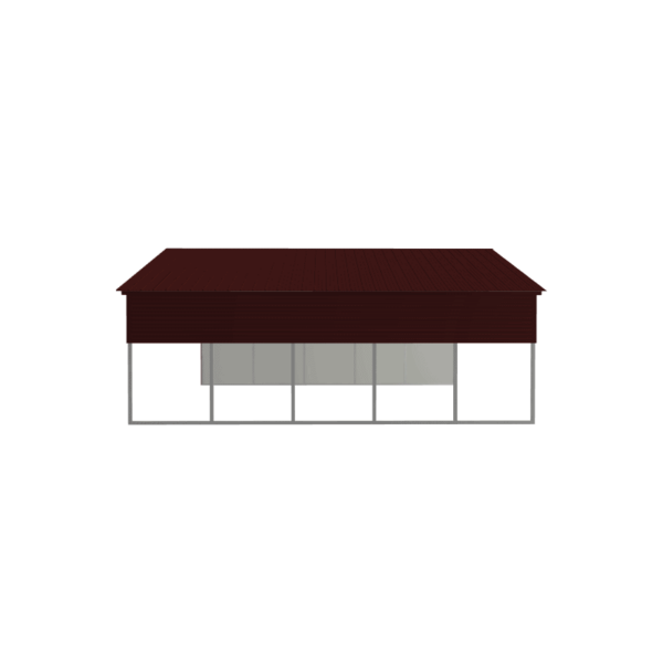 30x25x8 Vertical Roof Triple Wide