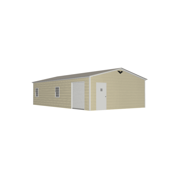 20x35x8 Vertical Roof Metal Carport