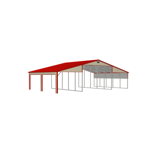 42x25x11/8 Vertical Roof Metal Barn