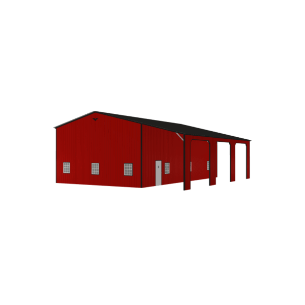 42x50x16/13 Vertical Roof Triple Wide