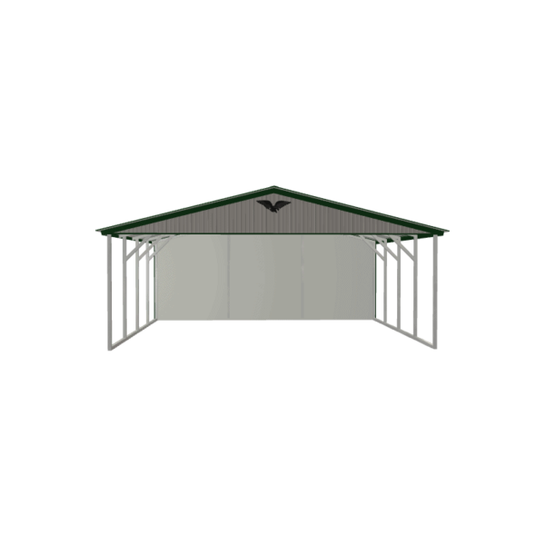 20x20x7 Vertical Roof Metal Carport