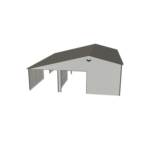 36x40x12/9 Vertical Roof Agricultural Building