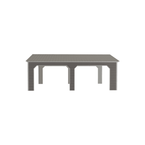 20x25x8 Vertical Roof Metal Carport