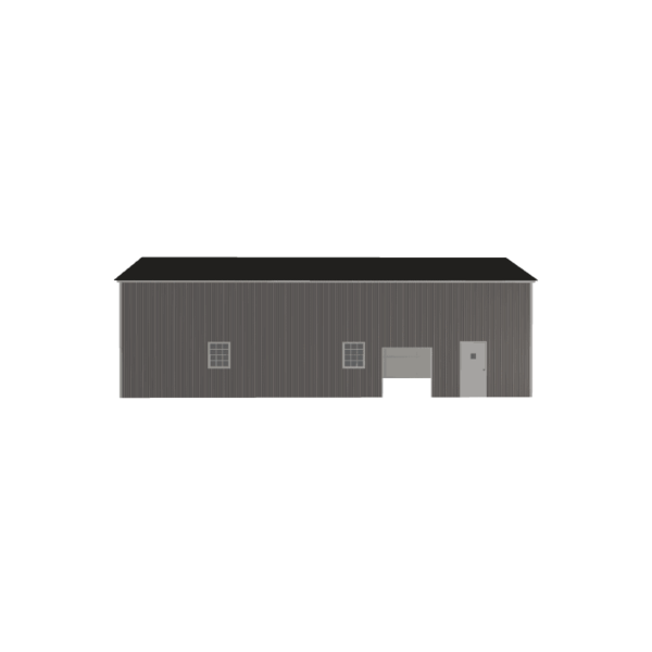 30x50x14 Vertical Roof Triple Wide
