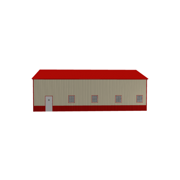 40x50x14 Vertical Roof Commercial Building