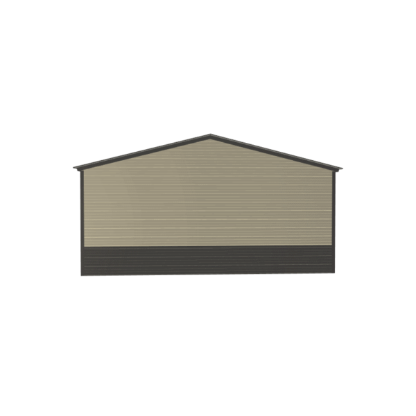 22x30x9 Vertical Roof Metal Garage