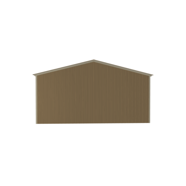 24x40x10 Vertical Roof Metal Carport