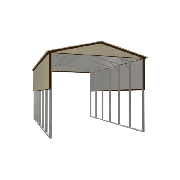18x30x14 Vertical Roof RV Cover