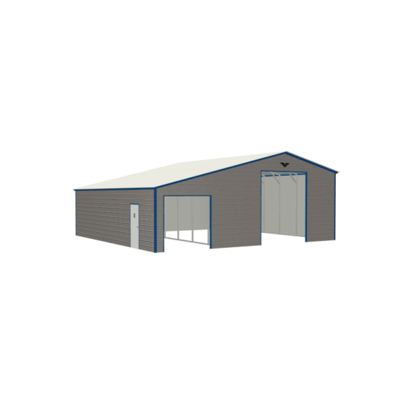 36x35x12/9 Vertical Roof Metal Carport