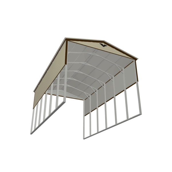 18x30x14 Vertical Roof RV Cover