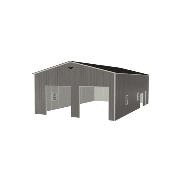 30x50x14 Vertical Roof Triple Wide