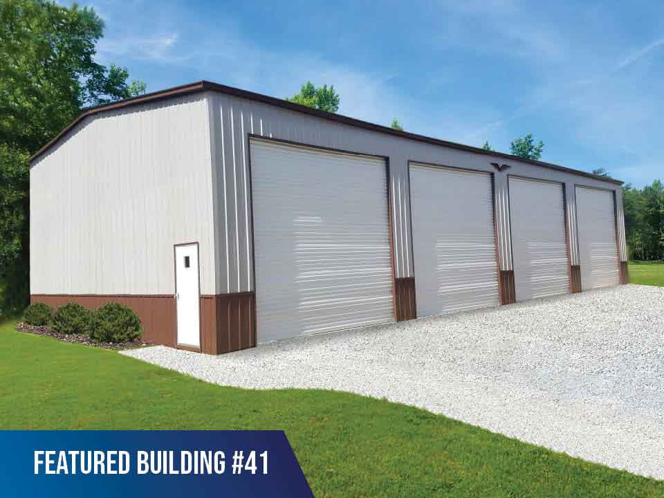 40x70x16 Vertical Roof Commercial Building