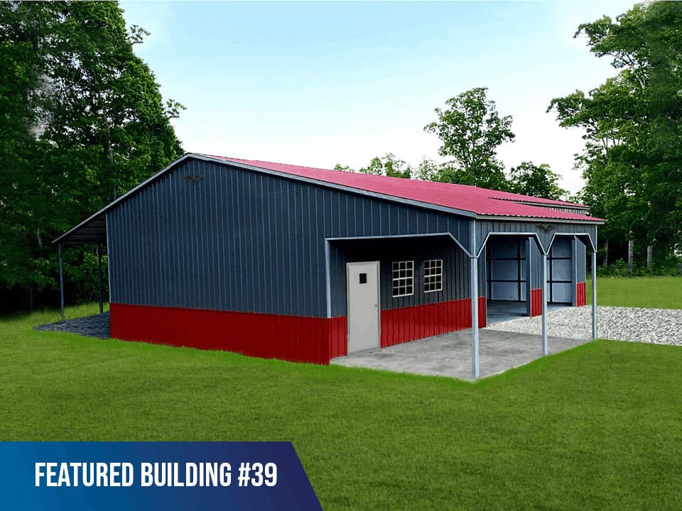 Estimated cost per square foot for a metal garage