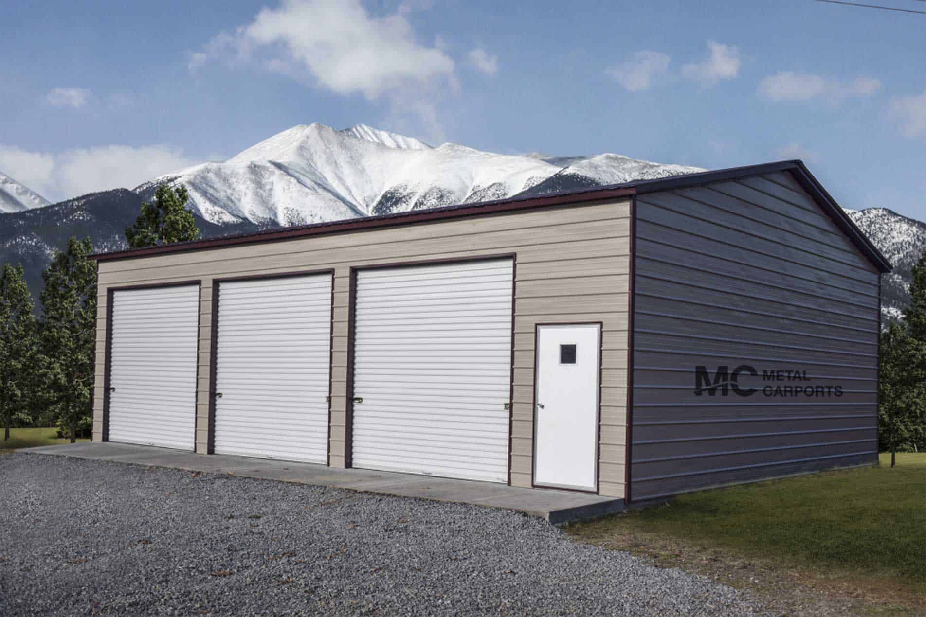 Metal Garage Buildings available for sale