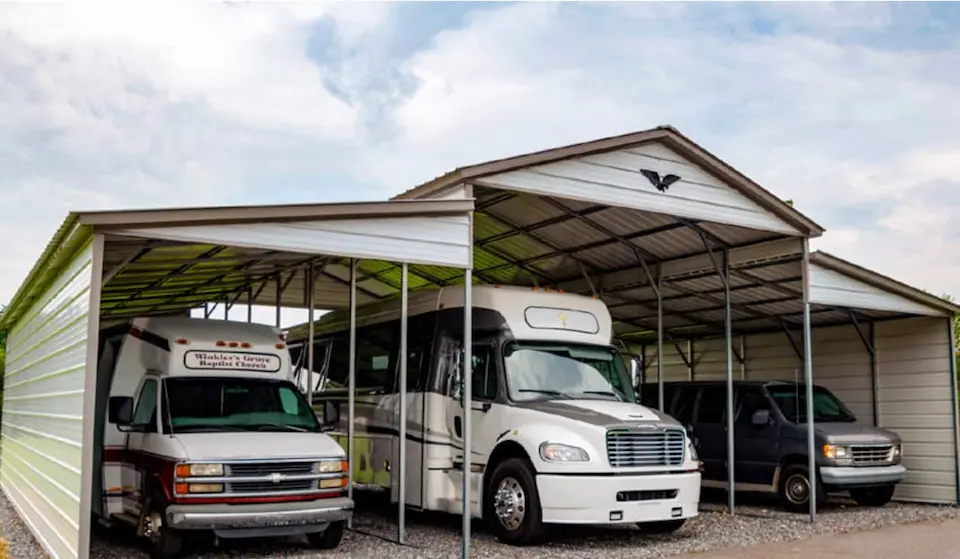 Best RV Shelter Ideas for 2023 - Metal Carports